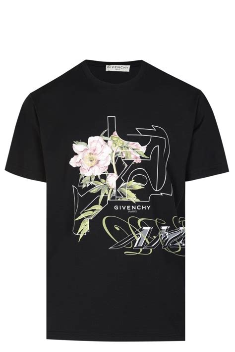 givenchy floral tee